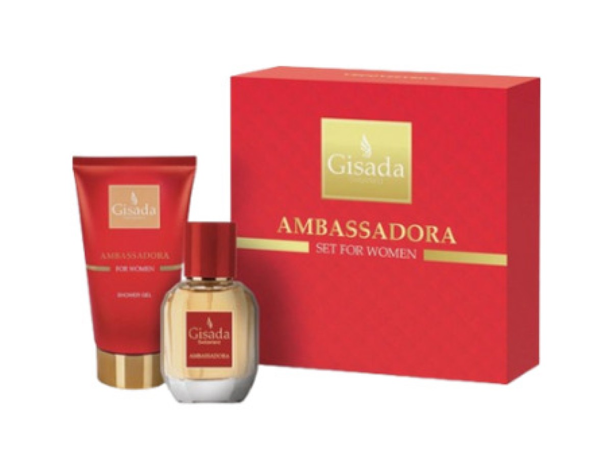 Gisada-Ambassadora for Women Dárková sada EDP 50 ml a sprchový gel 100 ml-50ml