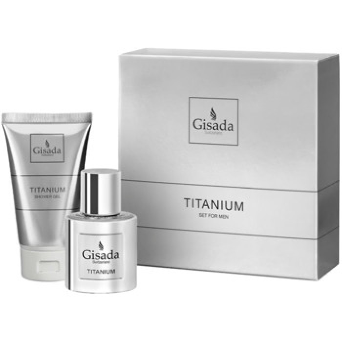 Gisada-Titanium Dárková sada EDP 50 ml a sprchový gel 100 ml-50ml