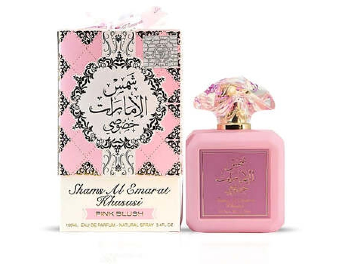 Ard Al Zaafaran-Shams Al Emarat Khususi Pink Blush EDP-100ml Ard Al Zaafaran-Shams Al Emarat Khususi Pink Blush EDP-100ml