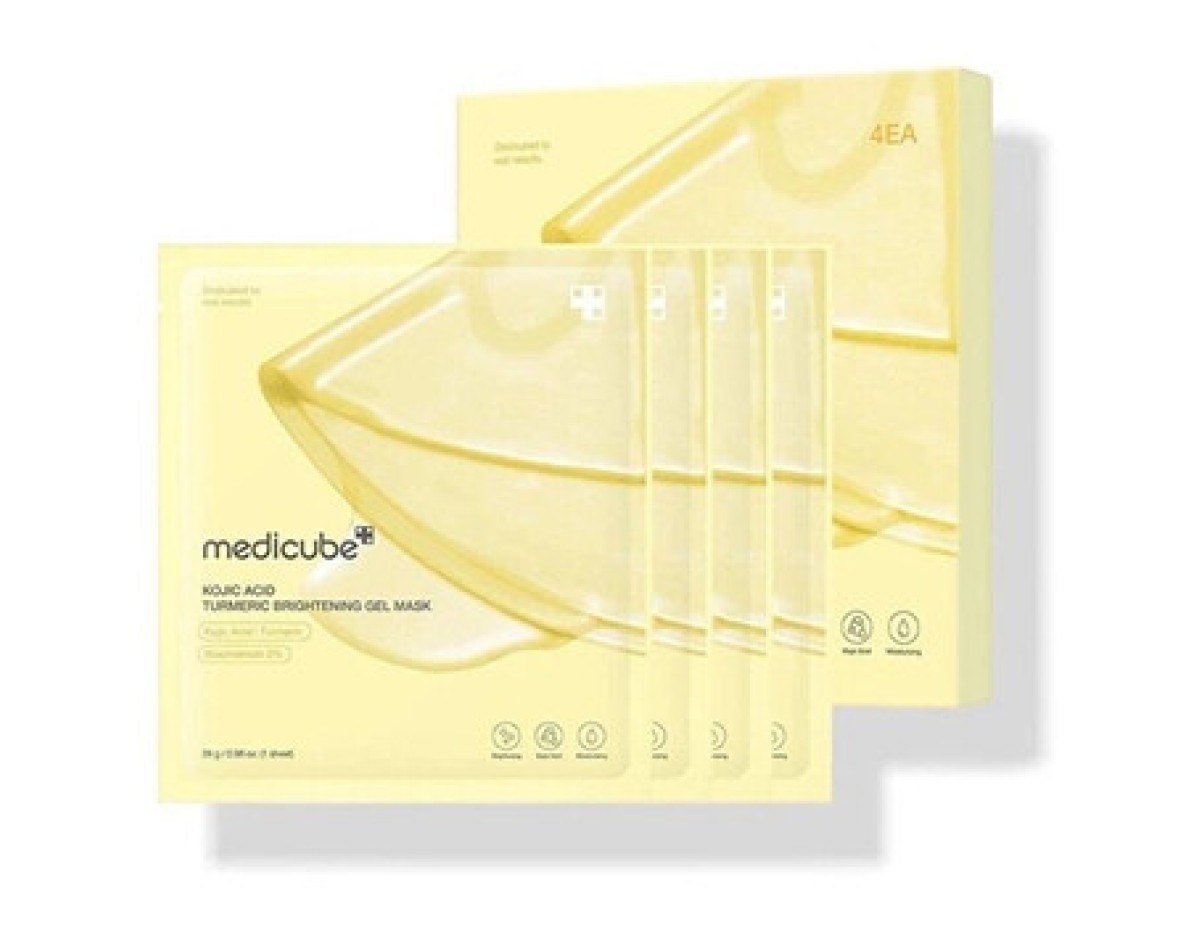 Medicube -Kojic Acid Turmeric Brightening Gel Mask - dark spots-28.0g