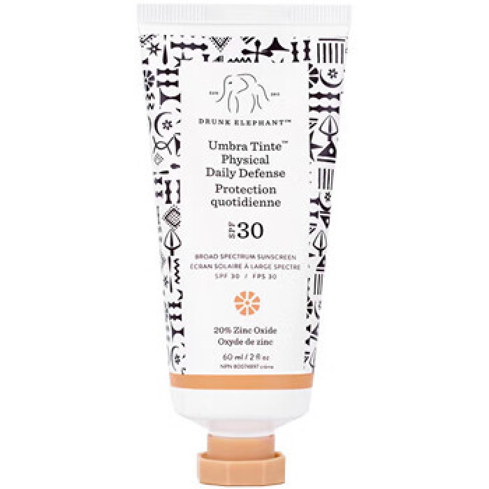 Drunk Elephant-Umbra Tinte Physical Daily Defense SPF 30 - tinted sunscreen face cream-60ml