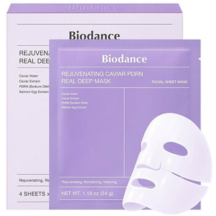 Biodance -Rejuvenating Caviar PDRN Real Deep Mask Set - Sada pleťových masek-0.0g