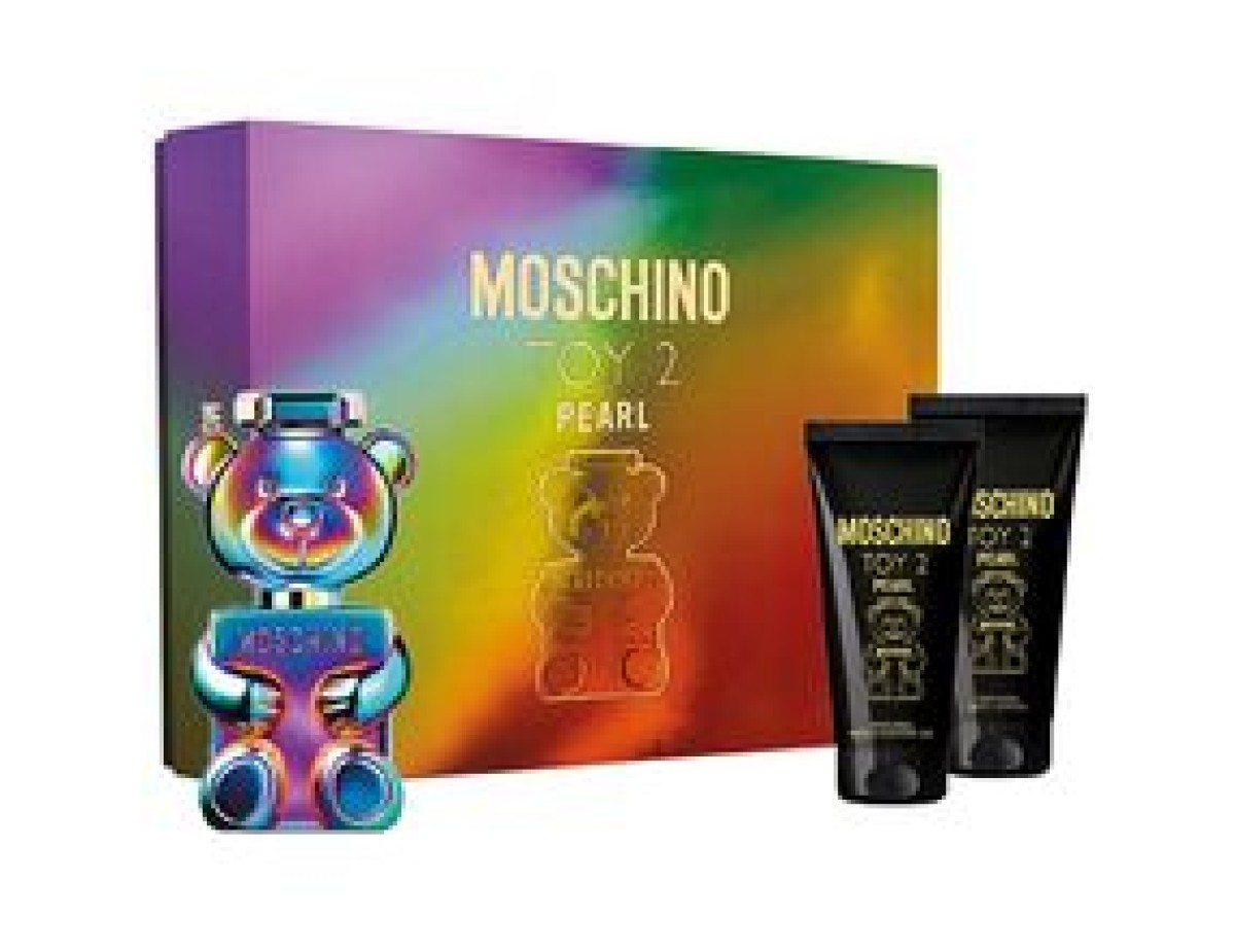 Moschino-Toy 2 Pearl Dárková sada EDP 50 ml, tělové mléko 50 ml a sprchový gel 50 ml-50ml