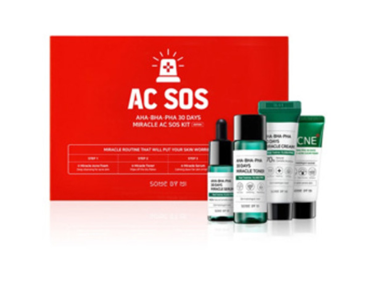 Some By Mi-AHA-BHA-PHA 30 Days Miracle Ac Sos Kit - Dárková kosmetická sada -1ml