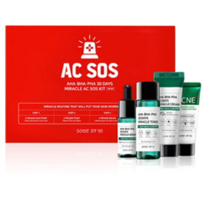 Some By Mi-AHA-BHA-PHA 30 Days Miracle Ac Sos Kit - Dárková kosmetická sada -1ml