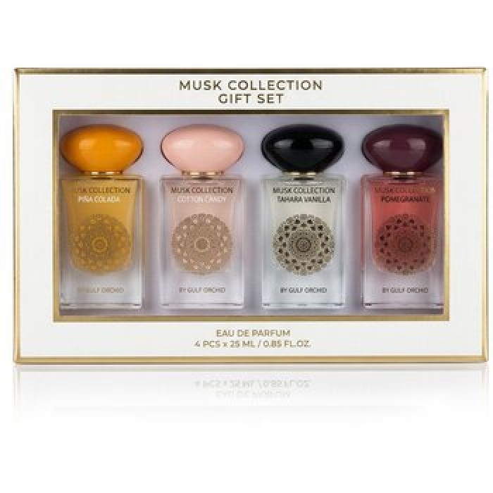 Gulf Orchid-Musk Collection Velvet Edition Gift Set - Kolekce vůní-100ml