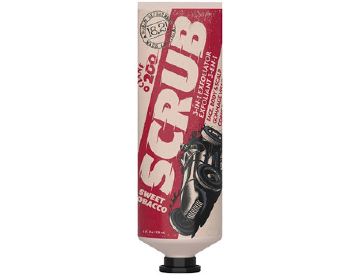 18.21 Man Made-Octane 200 Scrub Sweet Tobacco - face, body and scalp-178ml