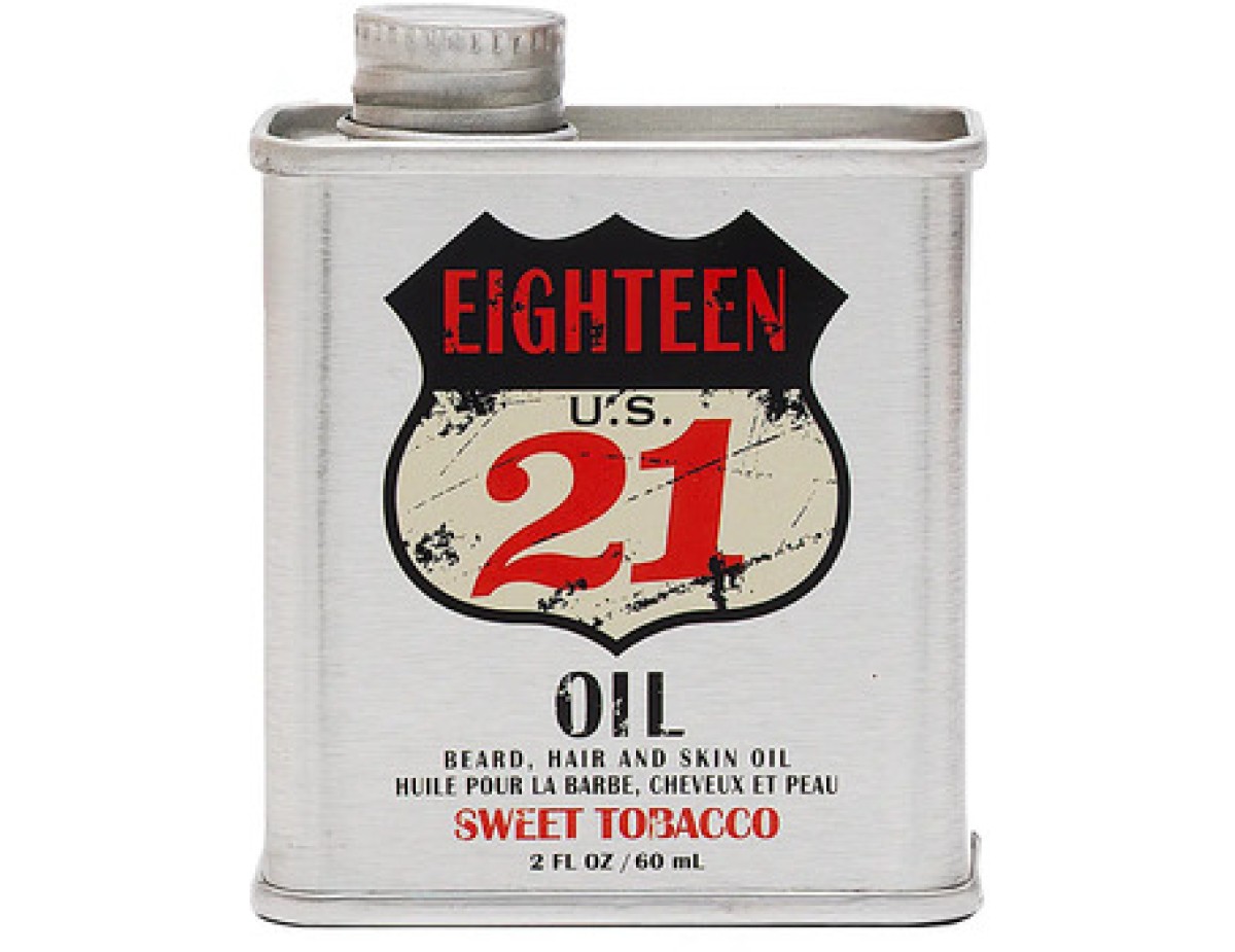 18.21 Man Made-Beard, Hair & Skin Oil ( Sweet Tobacco )-60ml 18.21 Man Made-Beard, Hair & Skin Oil ( Sweet Tobacco )-60ml