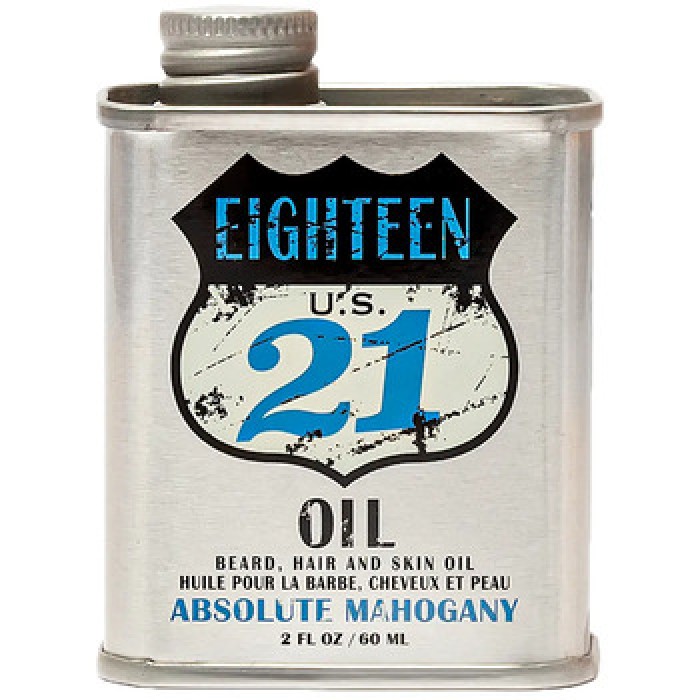 18.21 Man Made-Beard, Hair & Skin Oil ( Absolute Mahogany )-60ml