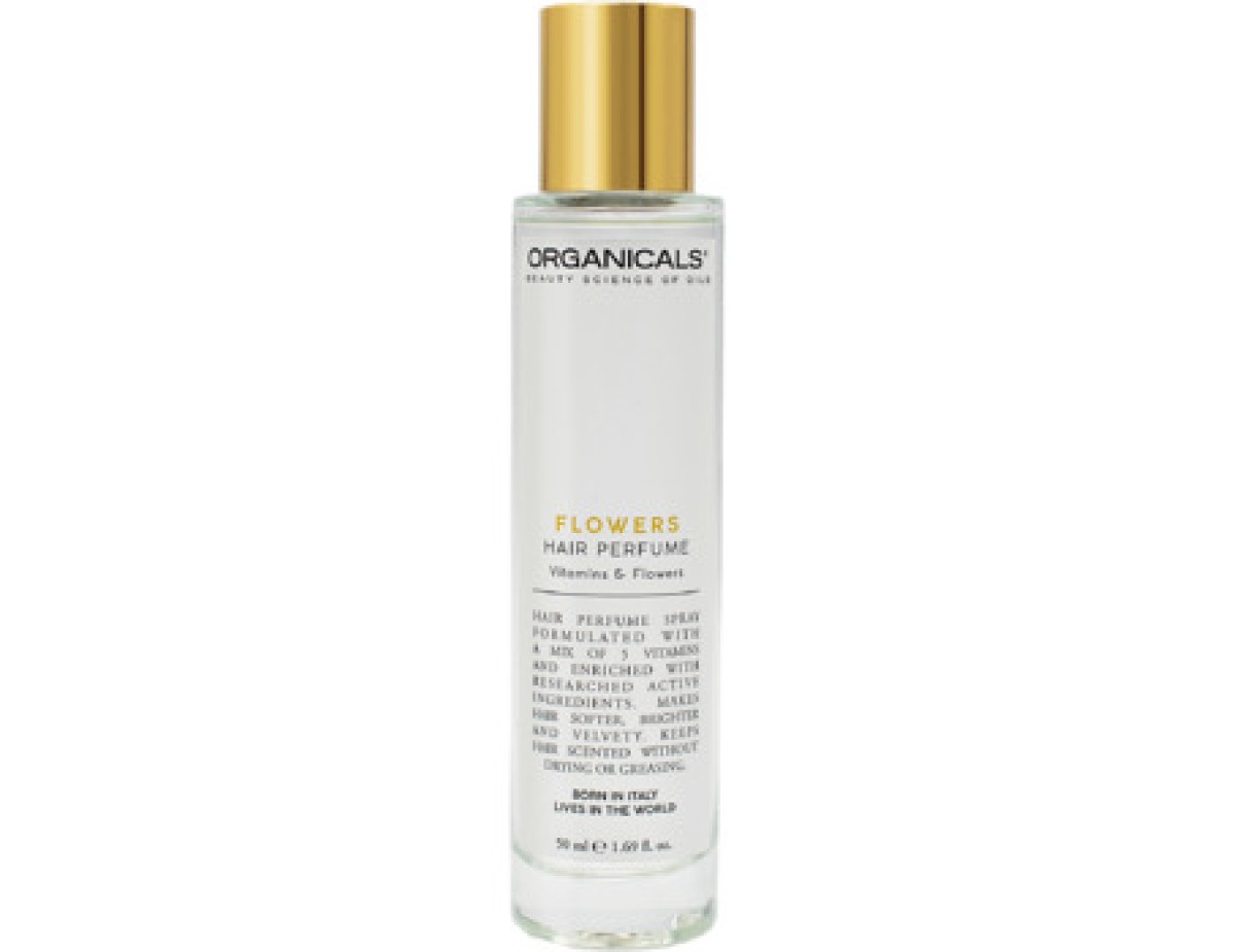 Organicals -FLOWERS Hair Perfume ( Vitamins & Flower ) - Lehký parfémovaný sprej-50ml Organicals -FLOWERS Hair Perfume ( Vitamins & Flower ) - Lehký parfémovaný sprej-50ml