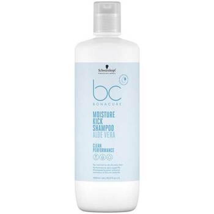 Schwarzkopf Professional-BC Bonacure Moisture Kick Shampoo Aloe Vera - Vyživující šampon pro hydrataci vlasů-1000ml Schwarzkopf Professional-BC Bonacure Moisture Kick Shampoo Aloe Vera - Vyživující šampon pro hydrataci vlasů-1000ml