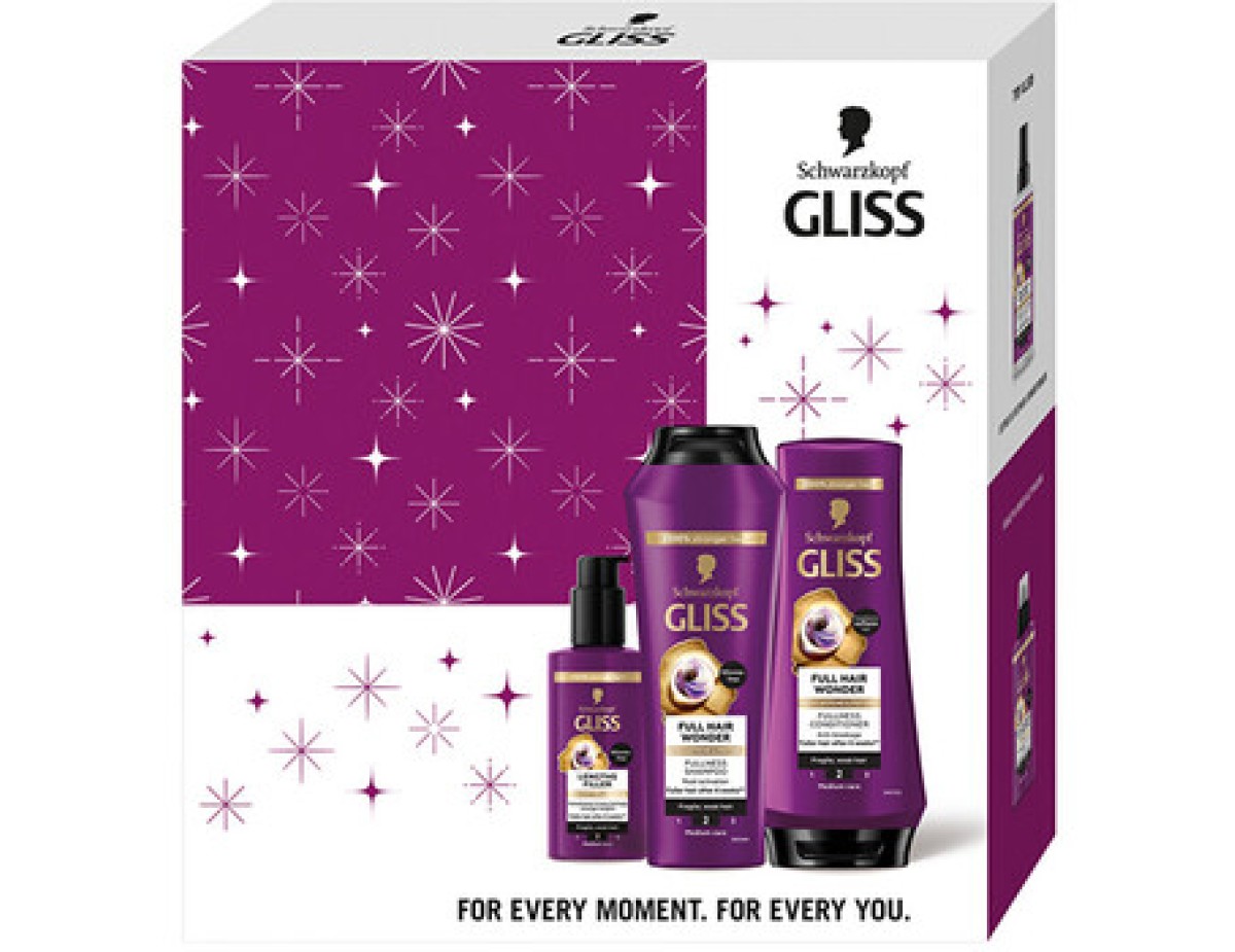 Schwarzkopf Professional-Gliss Kur Full Hair Wonder Box - Dárková sada