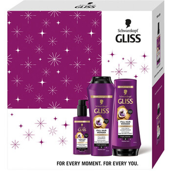 Schwarzkopf Professional-Gliss Kur Full Hair Wonder Box - Dárková sada Schwarzkopf Professional-Gliss Kur Full Hair Wonder Box - Dárková sada