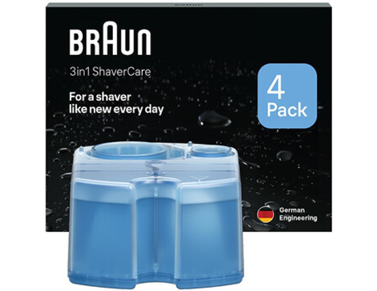 Braun-ShaverCare 3in1 ( 4 ks ) - Náhradní kazety pro čisticí stanice Braun-ShaverCare 3in1 ( 4 ks ) - Náhradní kazety pro čisticí stanice