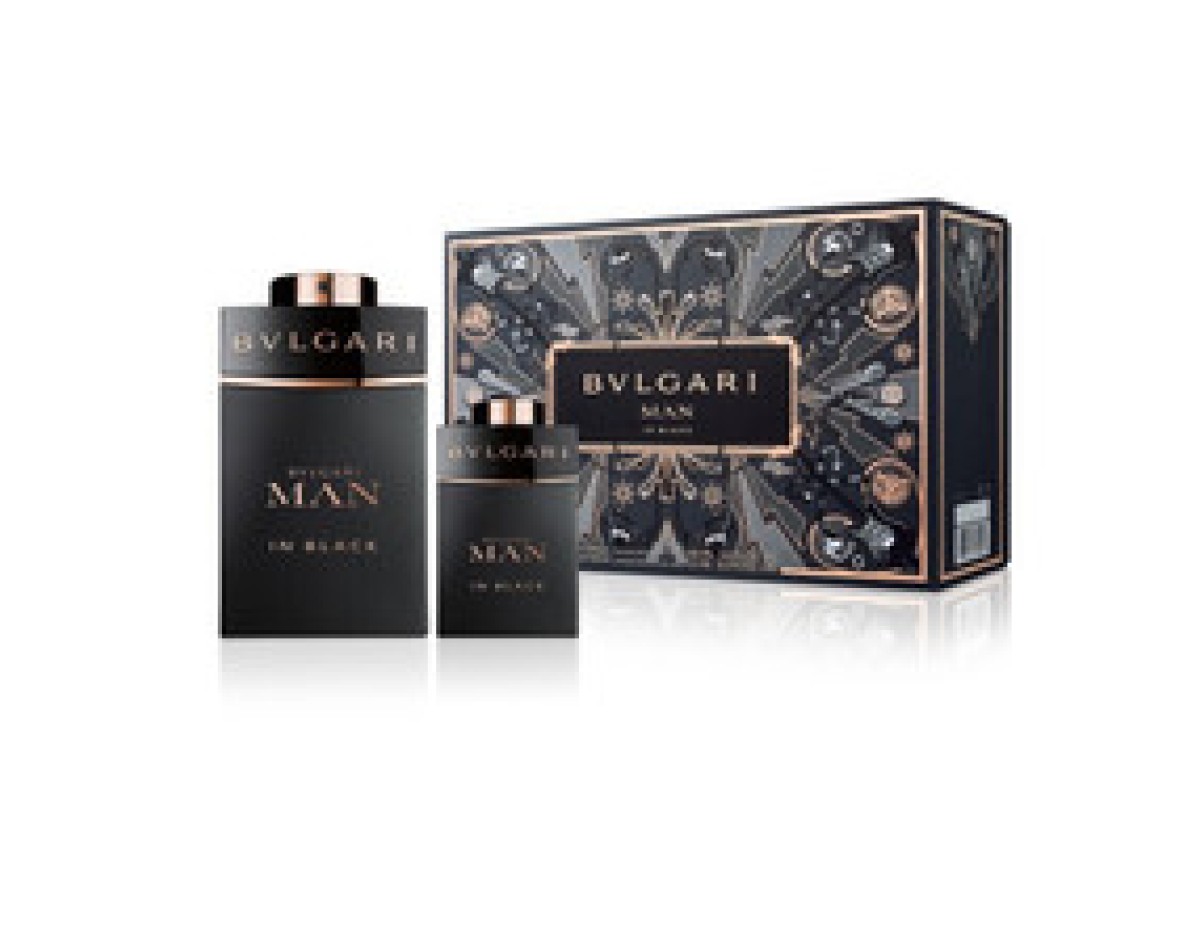 Bvlgari-Bvlgari MAN In Black Gift set EDP 100 ml and miniature EDP 10 ml-100ml Bvlgari-Bvlgari MAN In Black Gift set EDP 100 ml and miniature EDP 10 ml-100ml