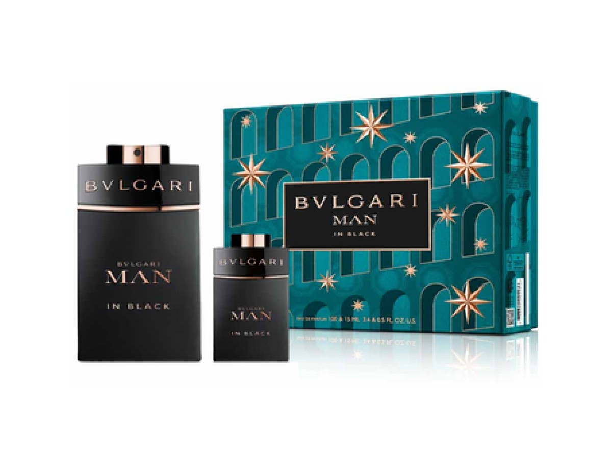 Bvlgari-Bvlgari MAN In Black Dárková sada EDP 100 ml a miniaturka EDP 15 ml-100ml