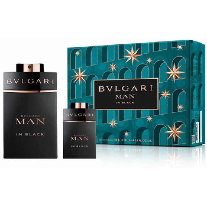 Bvlgari-Bvlgari MAN In Black Dárková sada EDP 100 ml a miniaturka EDP 15 ml-100ml