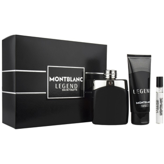 Mont Blanc-Legend Gift set EDT 100 ml, shower gel 100 ml and miniature EDT 7.5 ml-100ml Mont Blanc-Legend Gift set EDT 100 ml, shower gel 100 ml and miniature EDT 7.5 ml-100ml