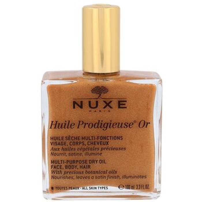 Multifunctional dry oil Huile glitter Prodigieuse OR (Multi-Purpose Dry Oil) 100 ml-50ml
