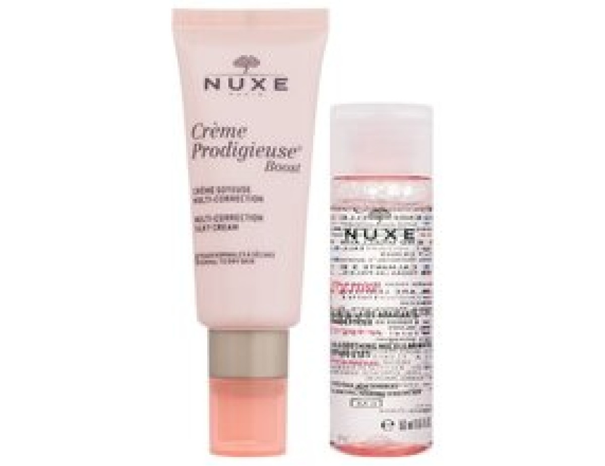 Nuxe-Creme Prodigieuse Boost Multi-Correction Silky Cream Set - Sada pleťové péče-40ml