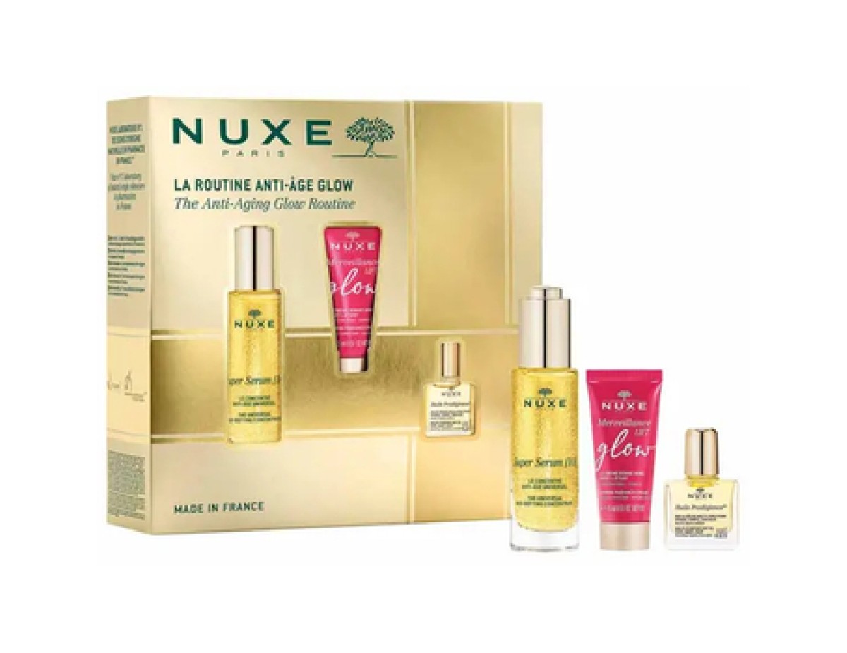 Nuxe-Anti-Aging Glow Routine Set - Gift set