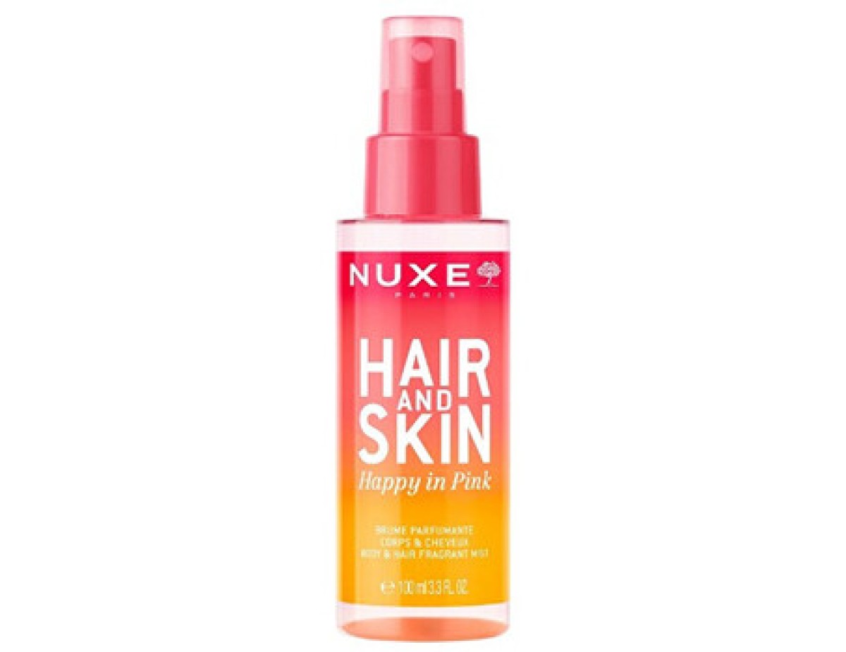 Nuxe-Happy In Pink Fragrant Body and Hair Mist-100ml