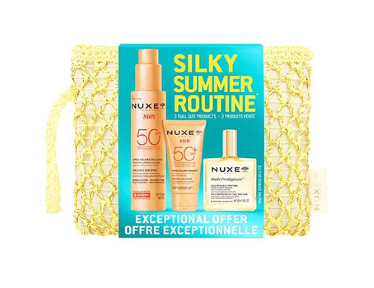 Nuxe-Silky Summer Routine Set - Dárková sada
