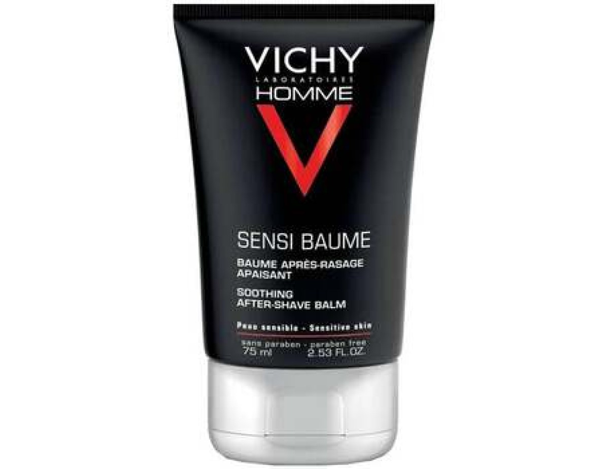 Vichy-Homme Sensi-Baume Ca - After Shave Balm-75ml
