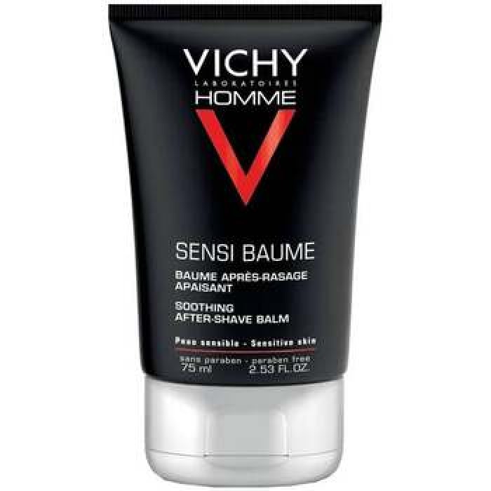 Vichy-Homme Sensi-Baume Ca - After Shave Balm-75ml
