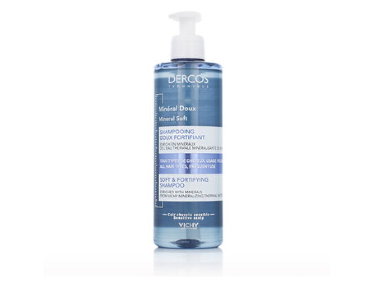 Dercos - Gentle and restorative mineral shampoo for frequent washing-400ml