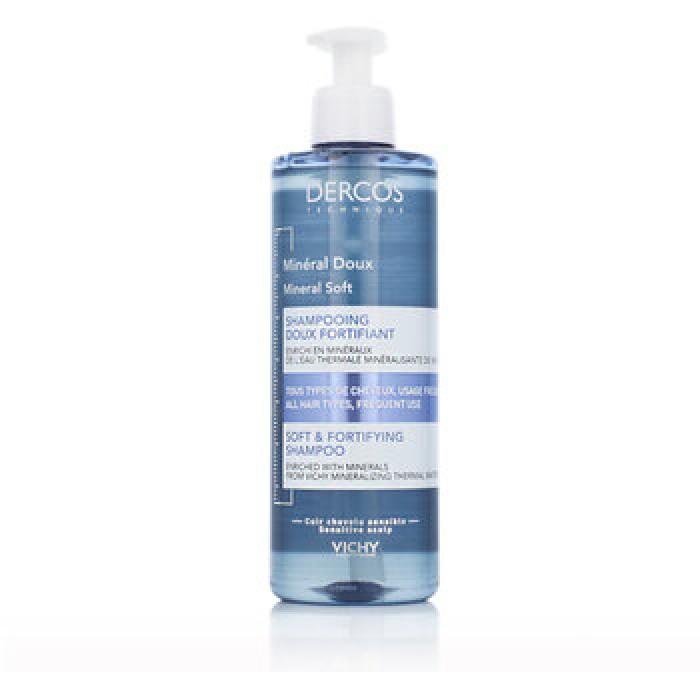 Dercos - Gentle and restorative mineral shampoo for frequent washing-400ml