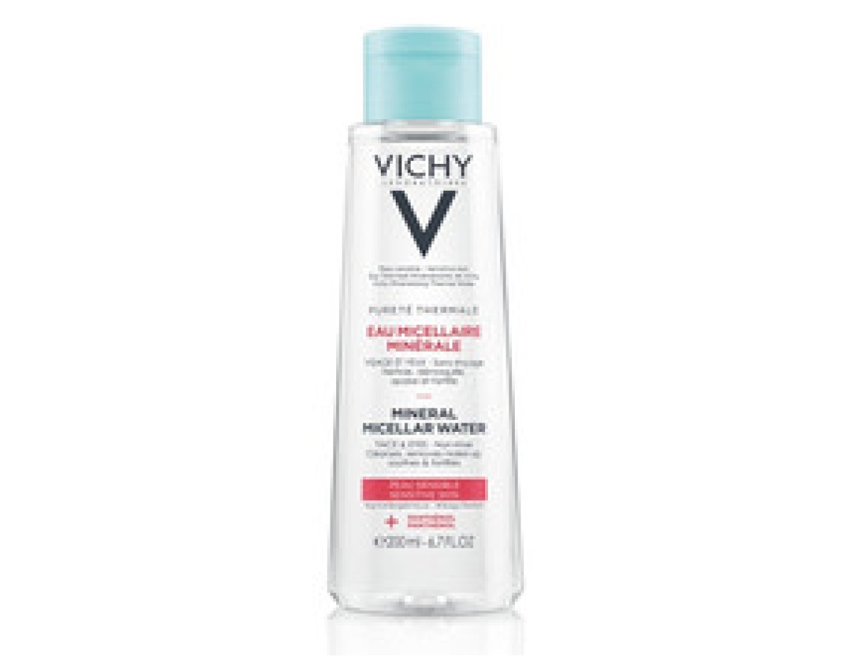 Vichy-Pureté Thermale Mineral Micellar Water - Mineral micellar water for sensitive skin-200ml Vichy-Pureté Thermale Mineral Micellar Water - Mineral micellar water for sensitive skin-200ml