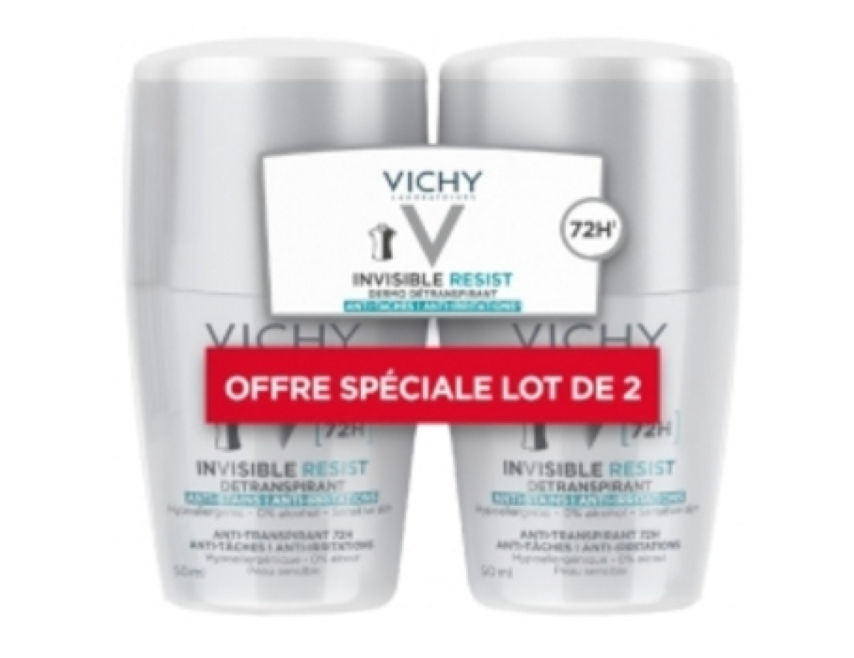 Vichy-Invisible Resist 72H Detranspirant - Antiperspirant proti nadměrnému pocení-100ml Vichy-Invisible Resist 72H Detranspirant - Antiperspirant proti nadměrnému pocení-100ml