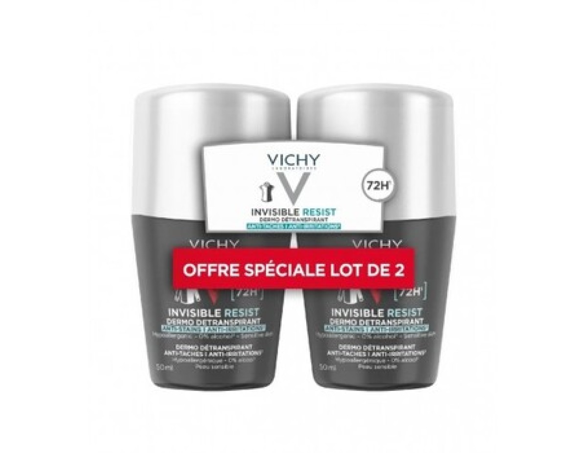Vichy-Homme 72H Invisible Resist Detranspirant - Antiperspirant pro muže proti nadměrnému pocení-100ml Vichy-Homme 72H Invisible Resist Detranspirant - Antiperspirant pro muže proti nadměrnému pocení-100ml