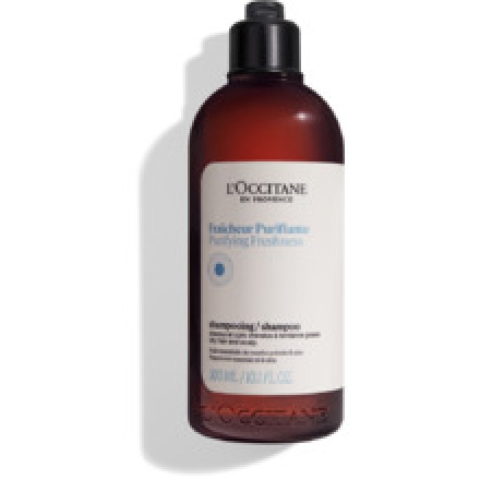L´occitane-Purifying Freshness Shampoo - gentle micellar shampoo for all hair types-300ml