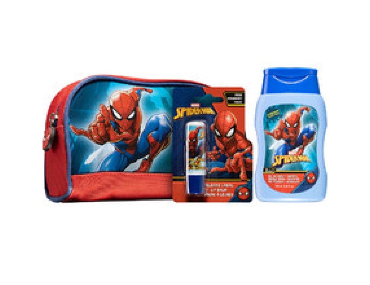 Dětské parfémy-Spiderman Set - Gift set with cosmetic bag