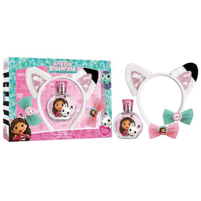 Dětské parfémy-Gabby´s Dolls House Dárková sada EDT 50 ml, čelenka a doplňky do vlasů-50ml