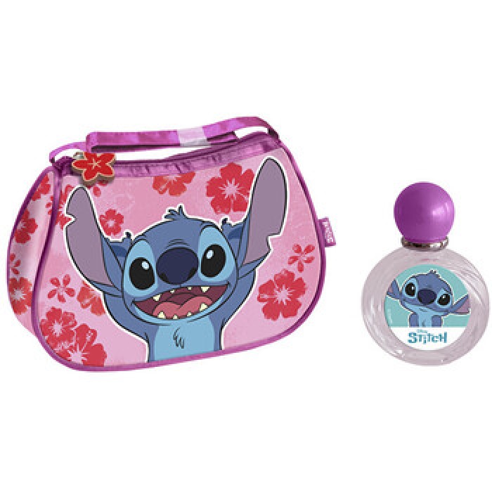 Dětské parfémy-Stitch Set Dárková sada s toaletní taškou