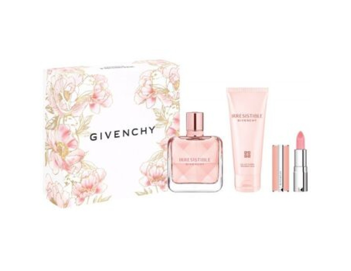 Givenchy-Irresistible Givenchy Gift Set EDP 50ml, Body Lotion 75ml and Lipstick 1.5g-50ml