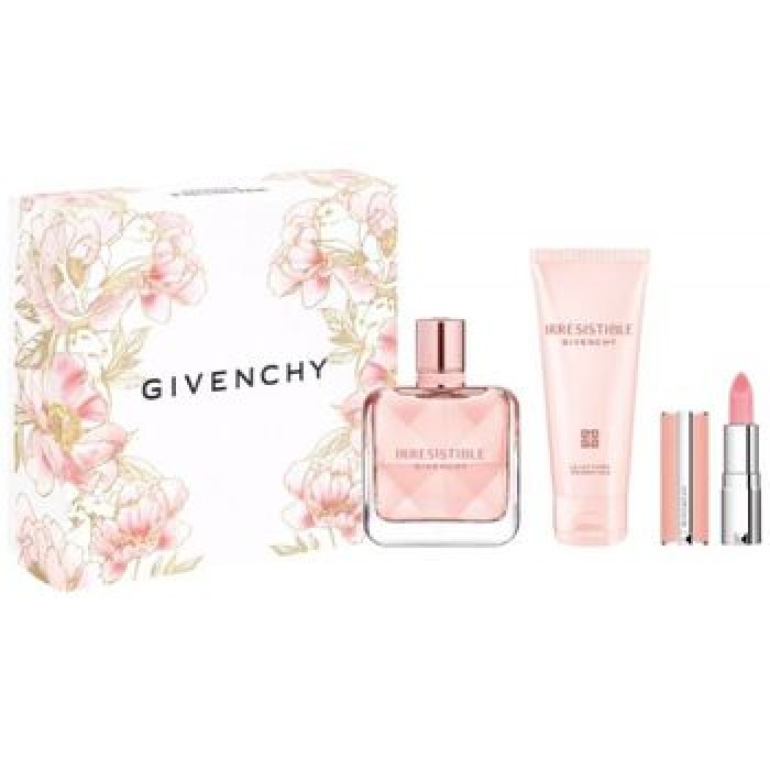 Givenchy-Irresistible Givenchy Gift Set EDP 50ml, Body Lotion 75ml and Lipstick 1.5g-50ml