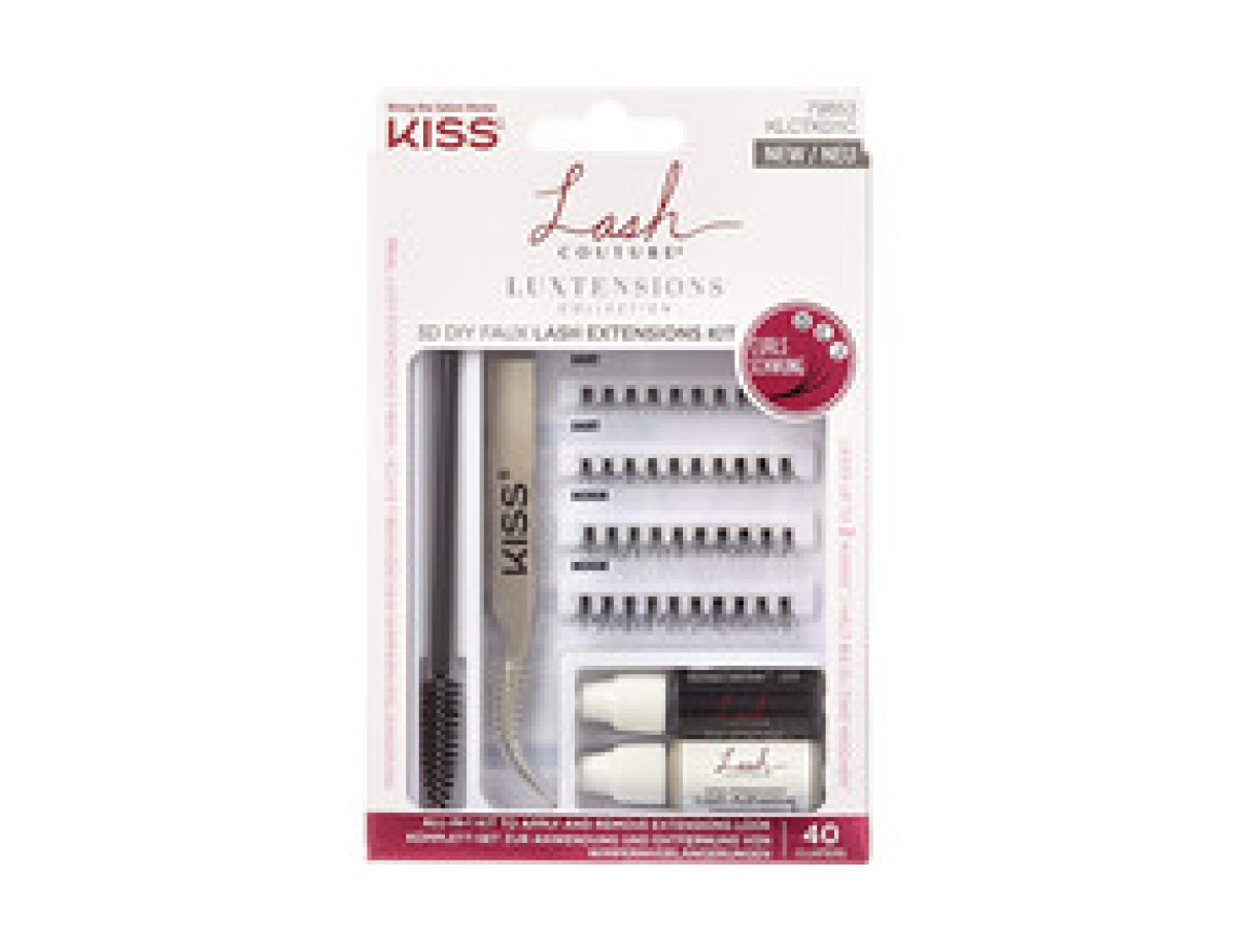 Kiss My Face-Lash Couture LuXtension Cluster Kit - Kit for applying false eyelashes