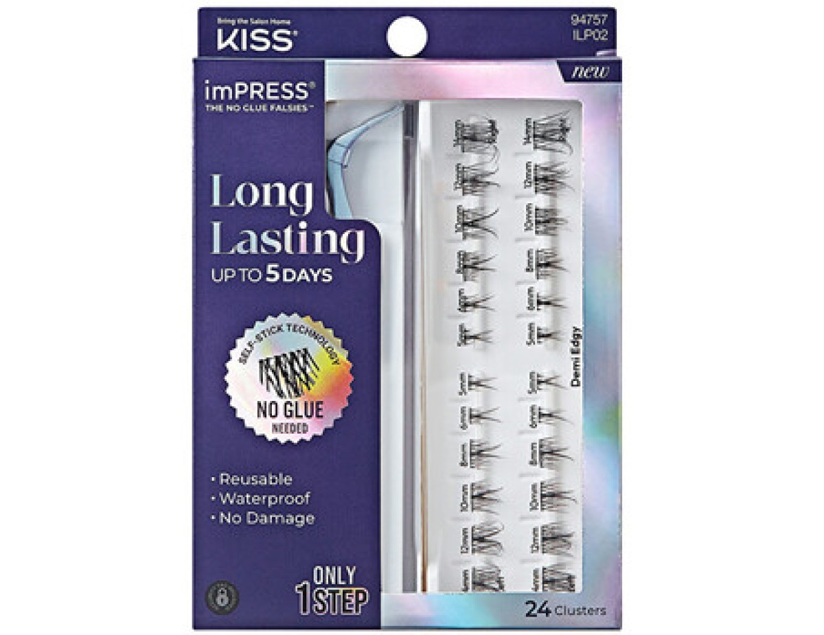 Kiss My Face-imPRESS Press on LongLasting Lashes 02 - Umělé řasy Kiss My Face-imPRESS Press on LongLasting Lashes 02 - Umělé řasy