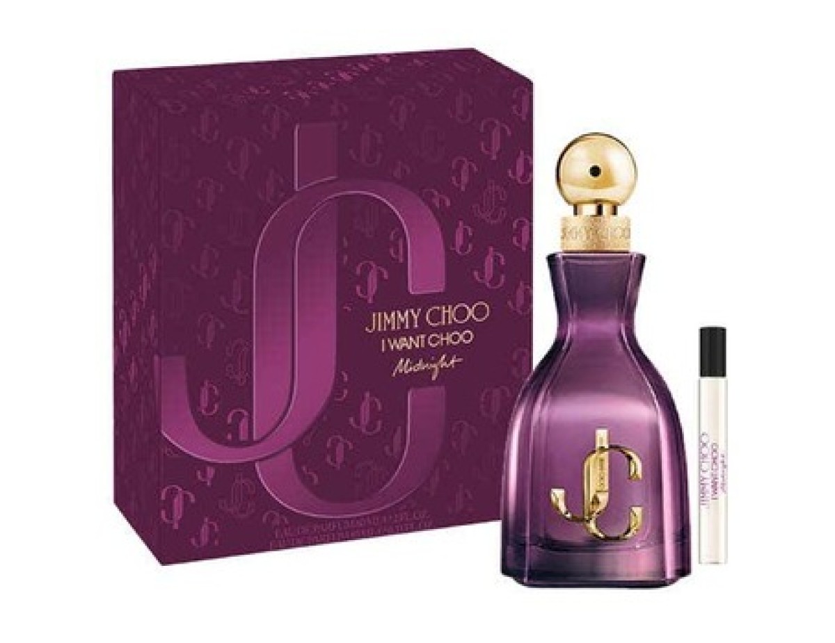 Jimmy Choo-I Want Choo Midnight Dárková sada EDP 60 ml a miniaturka EDP 10 ml-60ml