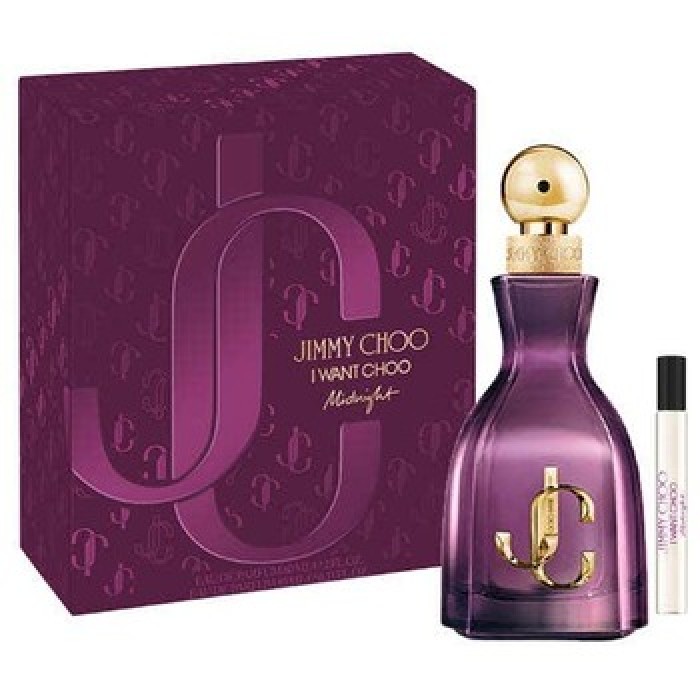 Jimmy Choo-I Want Choo Midnight Dárková sada EDP 60 ml a miniaturka EDP 10 ml-60ml