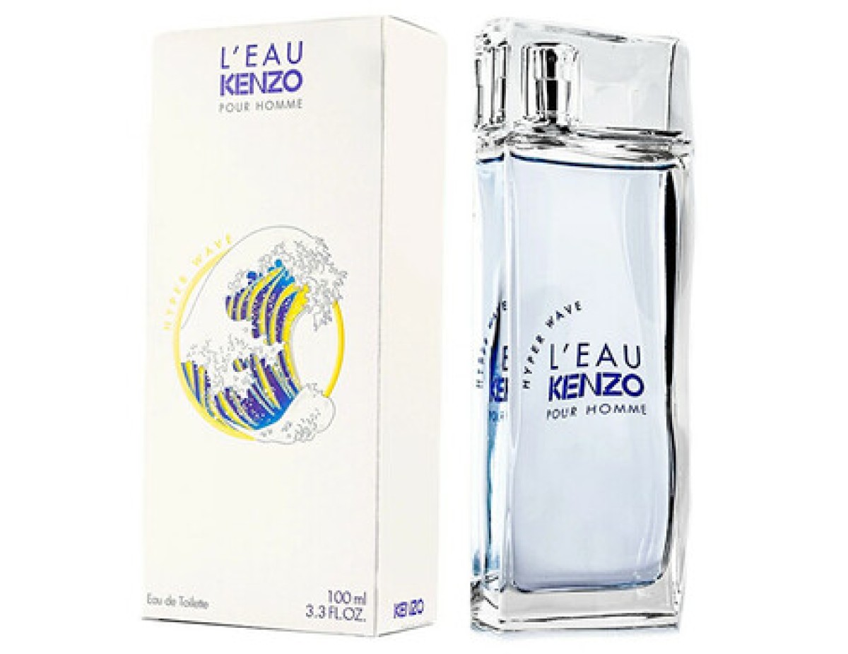 Kenzo-L´Eau Kenzo Pour Homme Hyper Wave EDT-100ml