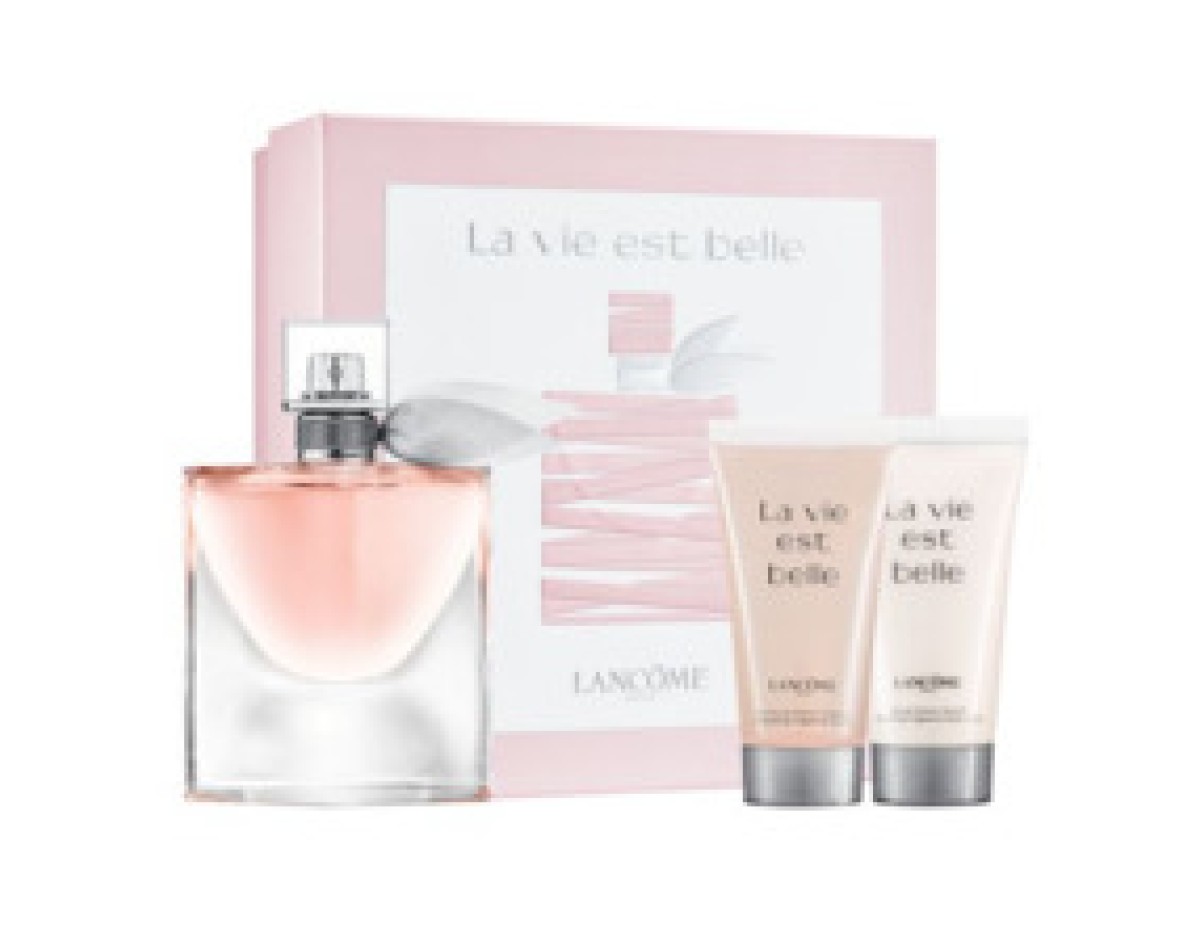 Lancome-La Vie Est Belle Gift Set EDP 50 ml, Body Lotion La Vie Est Belle 50 ml and Shower Gel La Vie Est Belle 50 ml-50ml