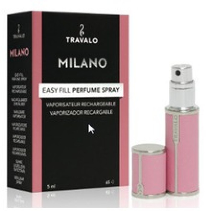 Travalo-Travalo Milano Pink-5ml Travalo-Travalo Milano Pink-5ml