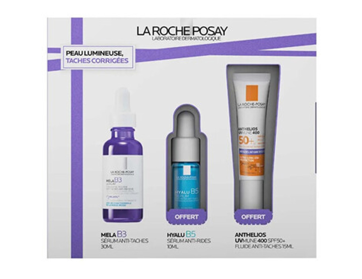 La Roche-Posay-Mela B3 Luminous Skin and Corrected Spots Serum Set - Sada pleťové péče La Roche-Posay-Mela B3 Luminous Skin and Corrected Spots Serum Set - Sada pleťové péče