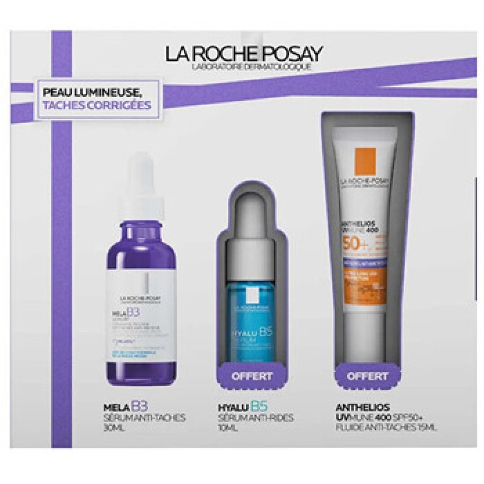 La Roche-Posay-Mela B3 Luminous Skin and Corrected Spots Serum Set - Sada pleťové péče