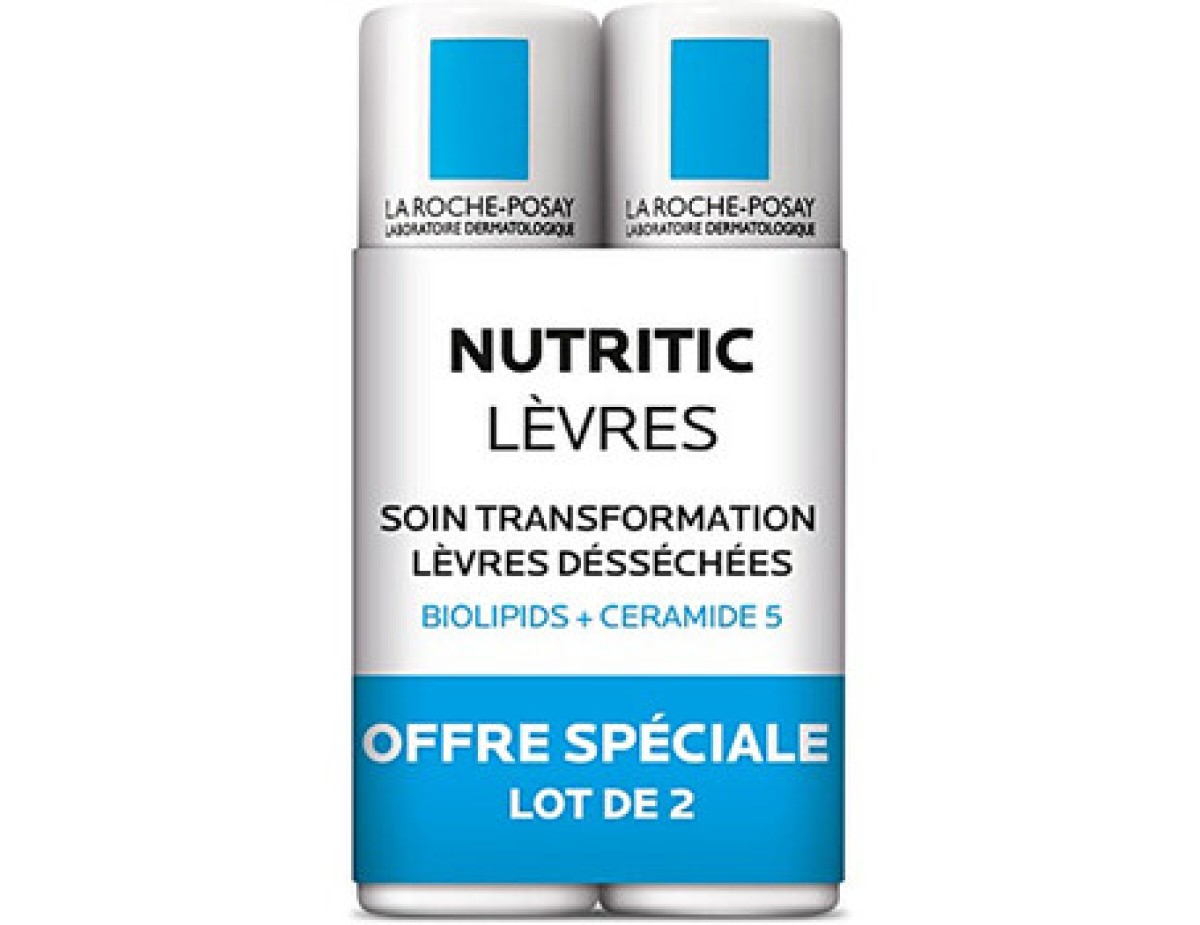 La Roche-Posay-Nutritic Lèvres Deo - Sada balzámů na rty-4.7ml La Roche-Posay-Nutritic Lèvres Deo - Sada balzámů na rty-4.7ml
